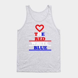 Love The Red White Blue Tank Top